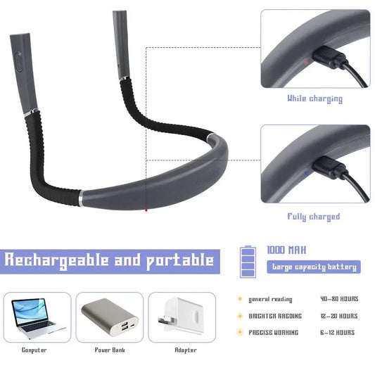 Reader's Embrace Necklight