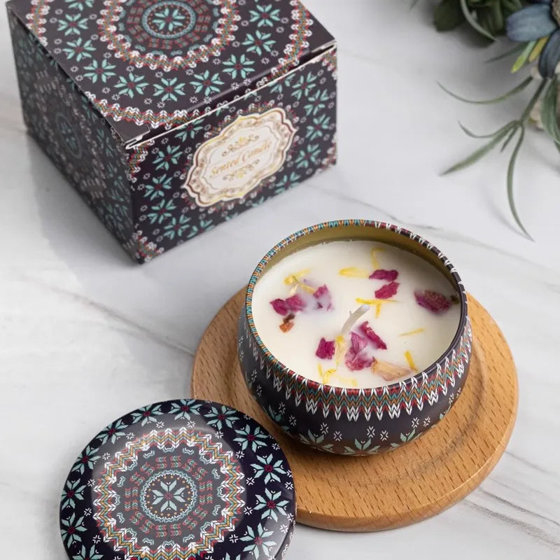 Floral Prose Candle