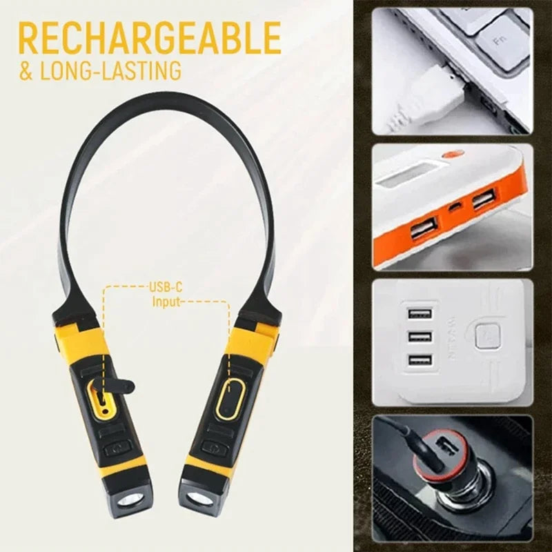 One More Page Neck Light