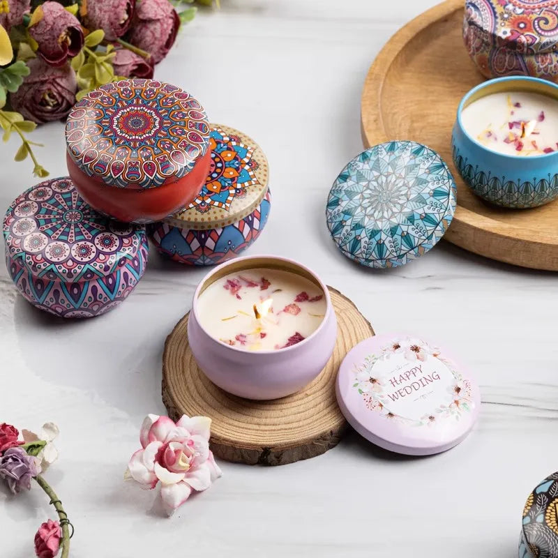 Floral Prose Candle